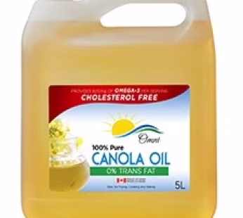 100% Pure Canola Oil 5L