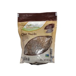100% Whole Grain Chia Seeds 340g