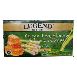 Legend Green Tea, Honey & Lemon Grass 50G