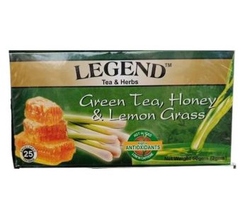 Legend Green Tea, Honey & Lemon Grass 50G