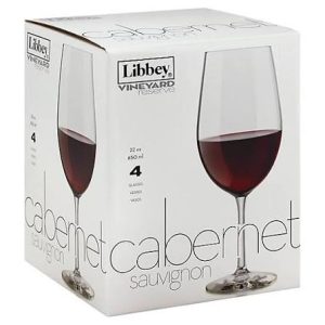 Libbey Cabernet Sauvignon x4 650Ml