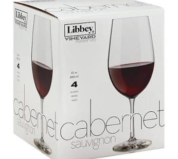Libbey Cabernet Sauvignon x4 650Ml