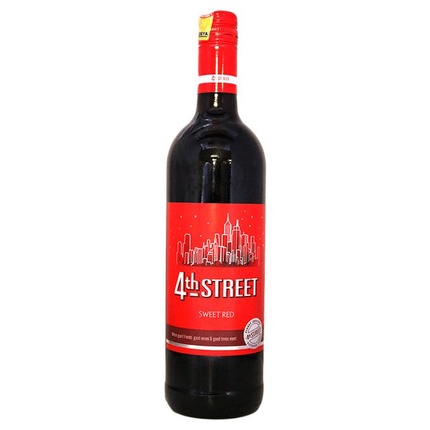 4th Street Sweet Red Wine 750ml