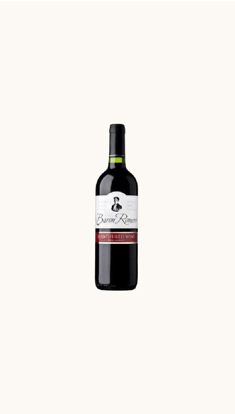 Baron Romero Spanish Red Wine 75cl